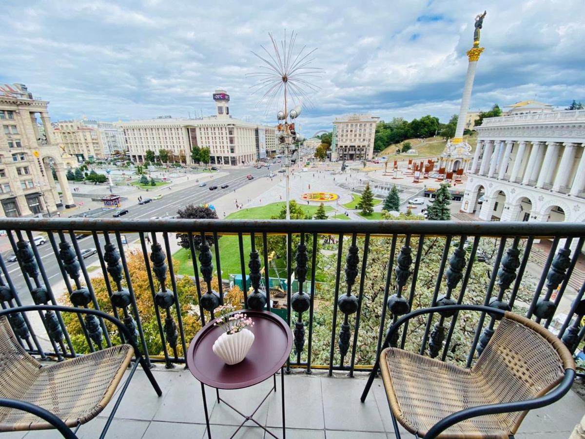 Apartament Amazing View Of Independence Square Kijów Zewnętrze zdjęcie