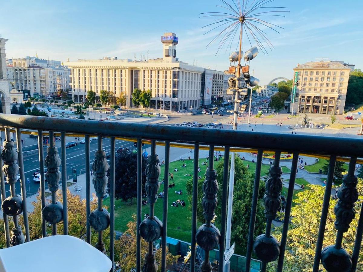 Apartament Amazing View Of Independence Square Kijów Zewnętrze zdjęcie