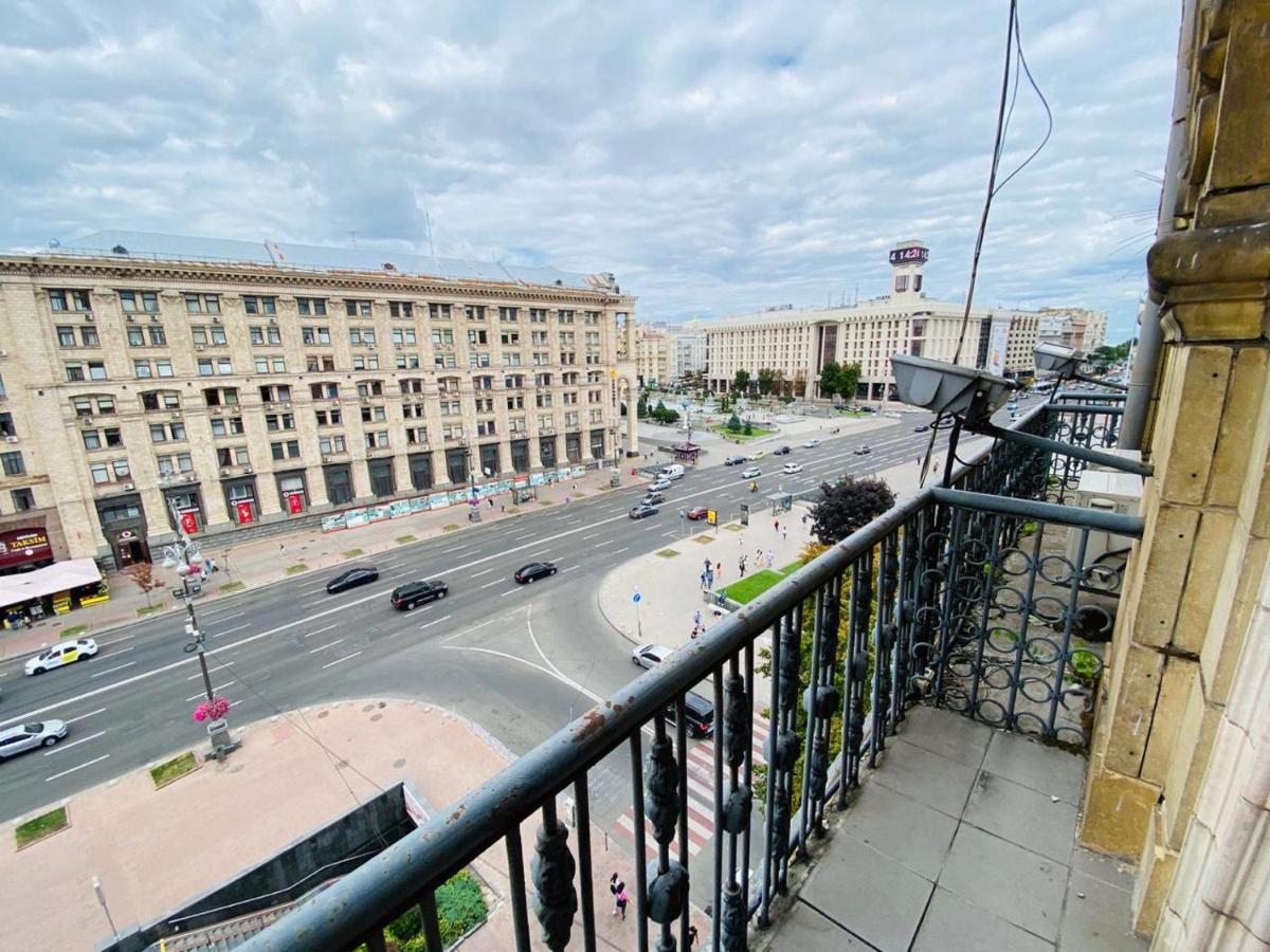 Apartament Amazing View Of Independence Square Kijów Zewnętrze zdjęcie
